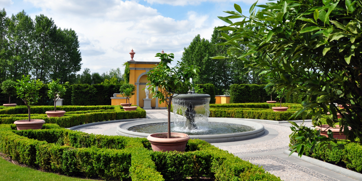 Mehr Garten geht nicht! Eröffnung des Renaissancegartens.